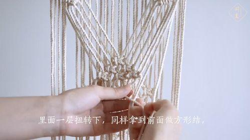 手工织网兜的视频教程,轻松掌握传统编织技艺