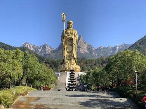九华山地藏王菩萨视频,神秘圣地的信仰之光